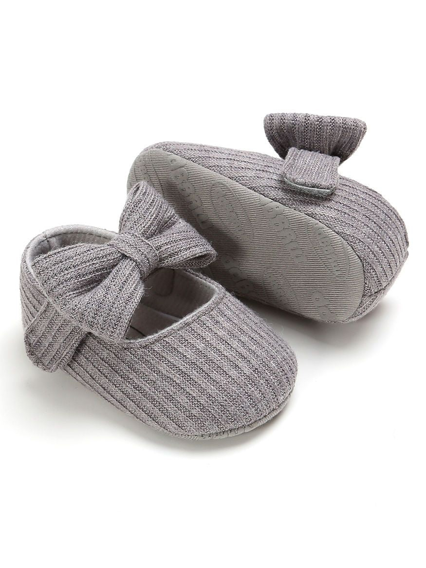 Cute Bow Covered Pre-walker Shoes - dianjiang-