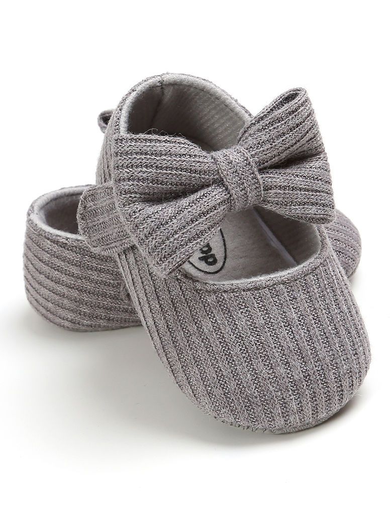 Cute Bow Covered Pre-walker Shoes - dianjiang-