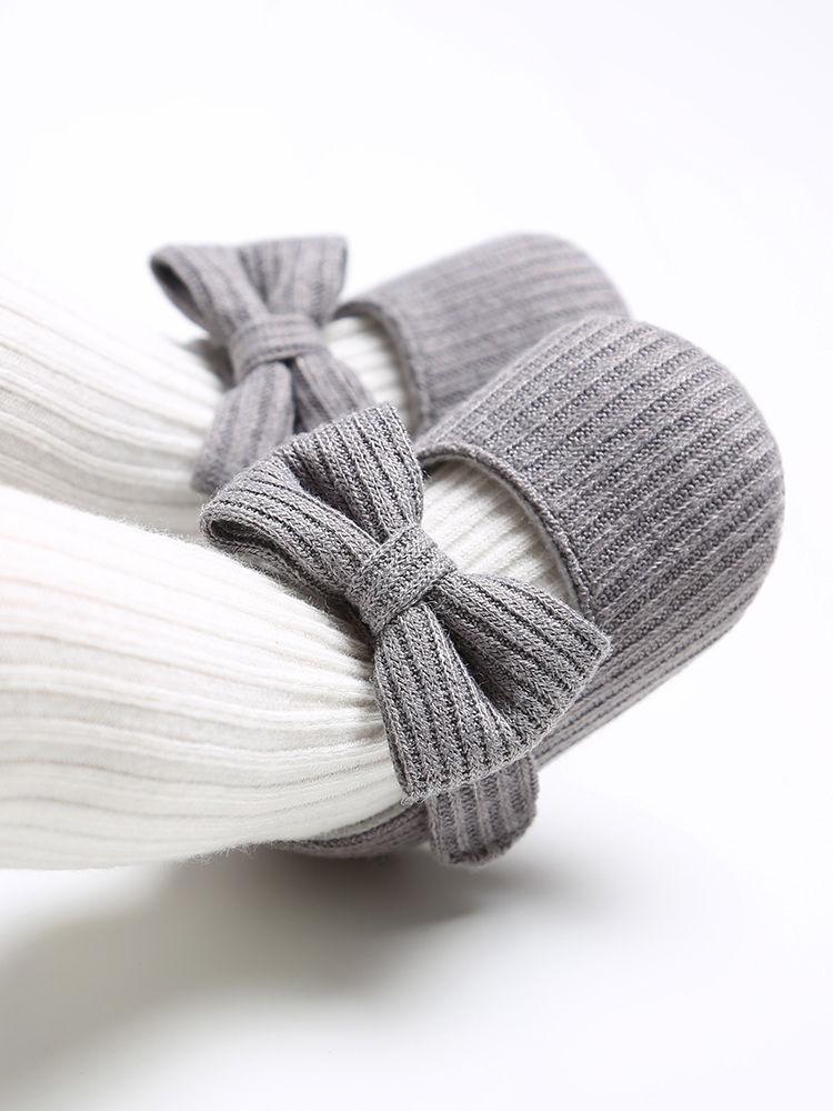 Cute Bow Covered Pre-walker Shoes - dianjiang-
