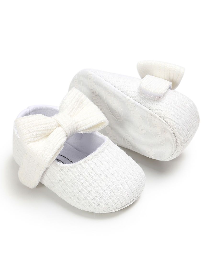 Cute Bow Covered Pre-walker Shoes - dianjiang-