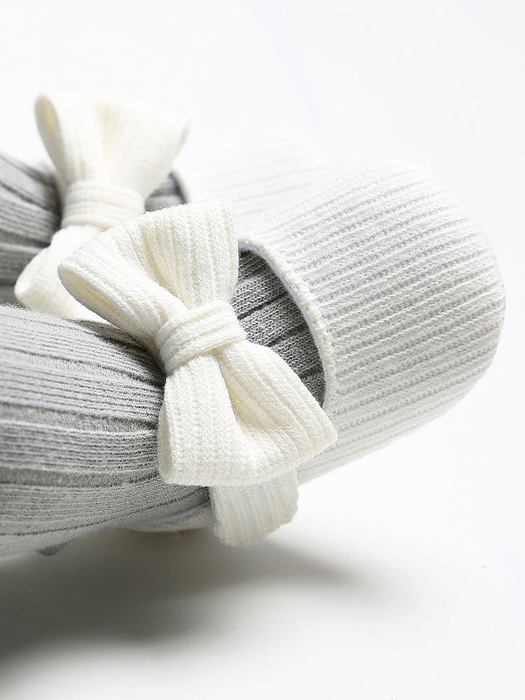 Cute Bow Covered Pre-walker Shoes - dianjiang-
