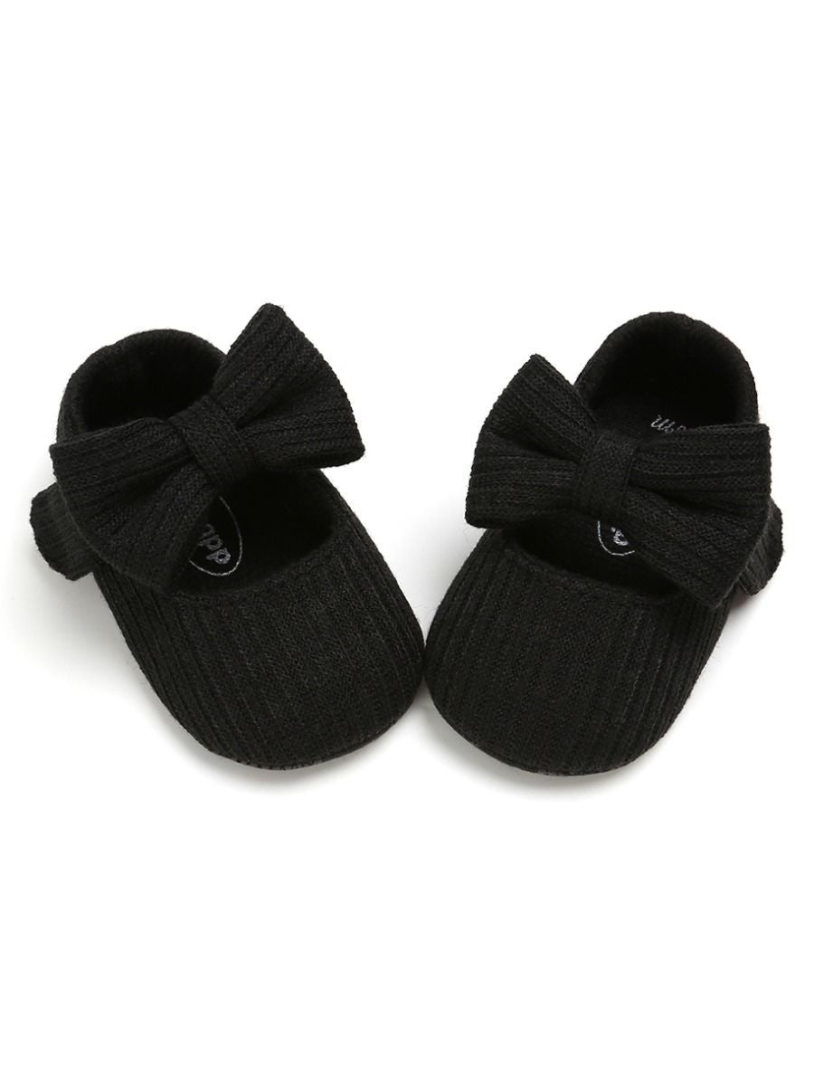 Cute Bow Covered Pre-walker Shoes - dianjiang-