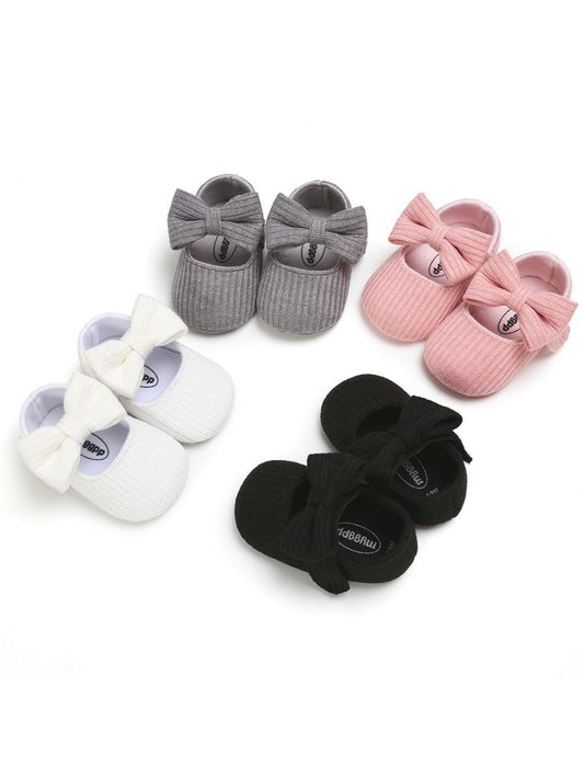 Cute Bow Covered Pre-walker Shoes - dianjiang-