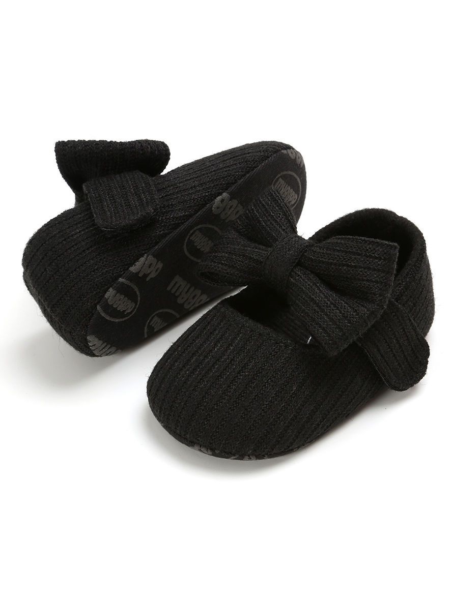 Cute Bow Covered Pre-walker Shoes - dianjiang-