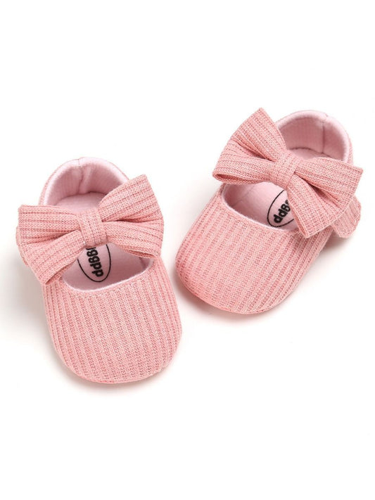 Cute Bow Covered Pre-walker Shoes - dianjiang-