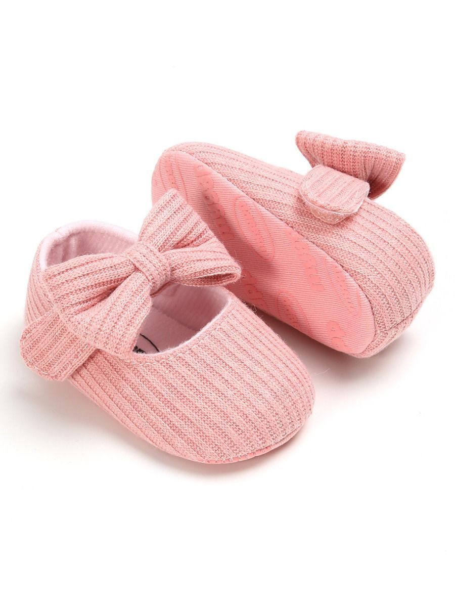 Cute Bow Covered Pre-walker Shoes - dianjiang-