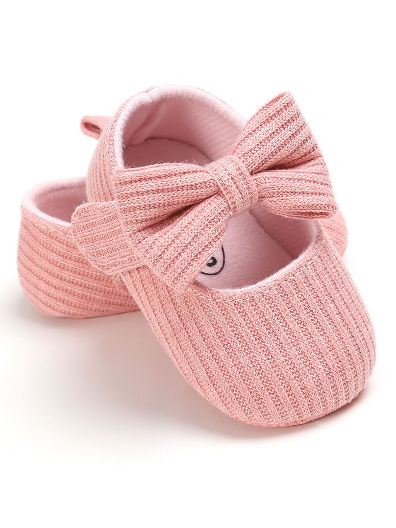 Cute Bow Covered Pre-walker Shoes - dianjiang-