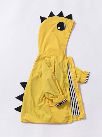 Cute Dinosaur Style Fall Outdoor Hooded Jacket - dianjiang-