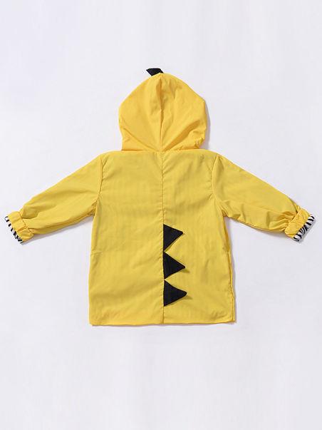 Cute Dinosaur Style Fall Outdoor Hooded Jacket - dianjiang-