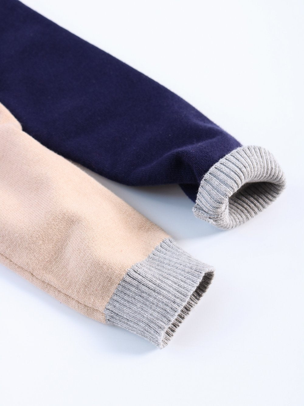 Cute Dog Pattern Color Block Little Boys Knitted Sweater - dianjiang-