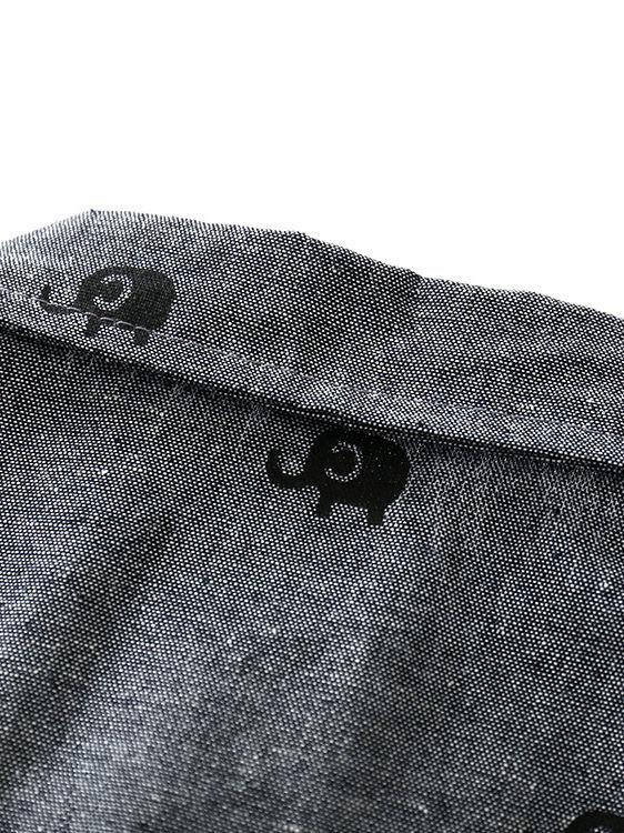 Cute Elephant Printed Buttoned Long Sleeves Infant Boys Coverall - dianjiang-