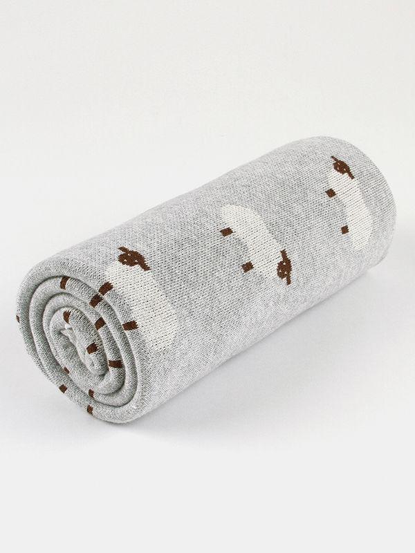Cute Sheep Knit Baby Blanket - dianjiang-