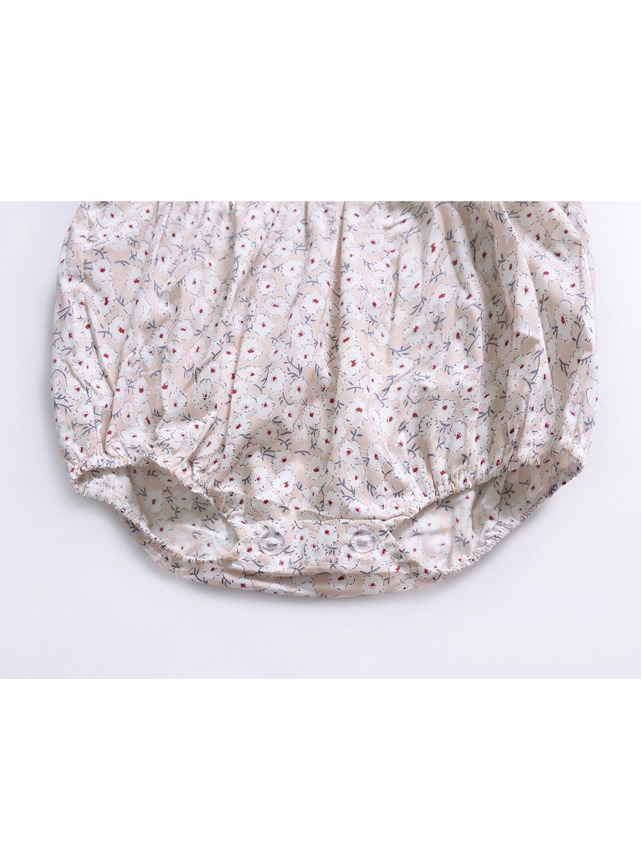 Cute Short Butterfly Sleeve Infant Summer Romper - dianjiang-