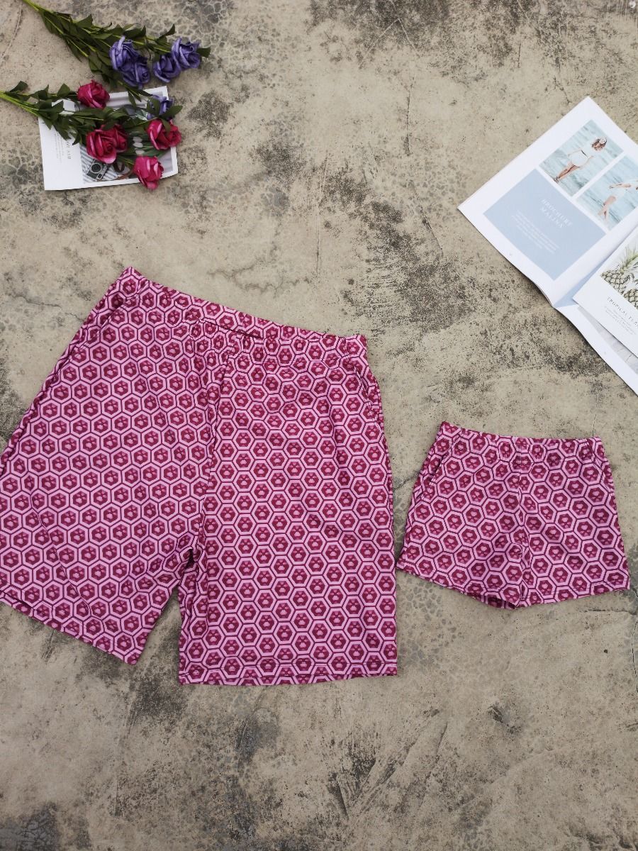 Dad and Son Beach Trunks Family Matching - dianjiang-