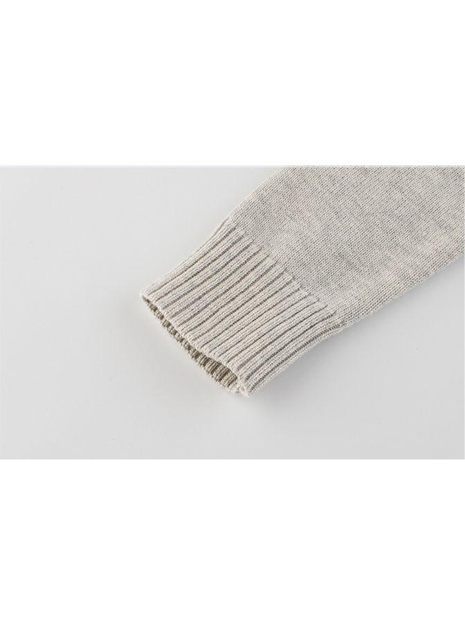 Autumn Cartoon Dinosaur Crochet Sweater - dianjiang-