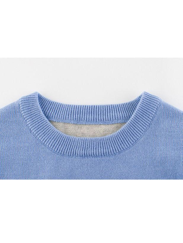 Autumn Cartoon Dinosaur Crochet Sweater - dianjiang-