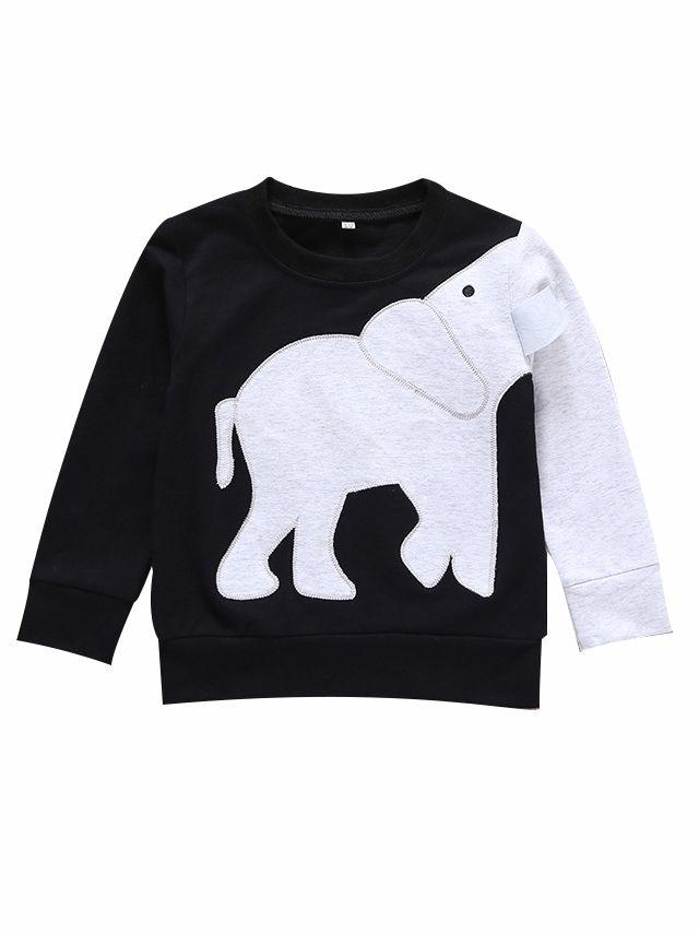 Elephant Style Spring Baby Toddler Boys Jumper T-shirt - dianjiang-