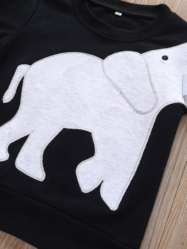 Elephant Style Spring Baby Toddler Boys Jumper T-shirt - dianjiang-