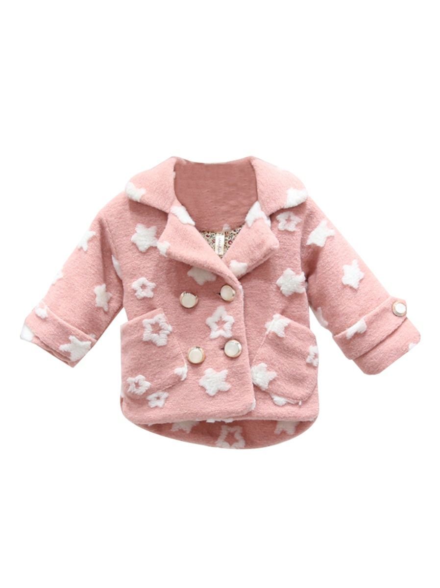 Fall- Winter Baby Little Girl Star Jacket - dianjiang-