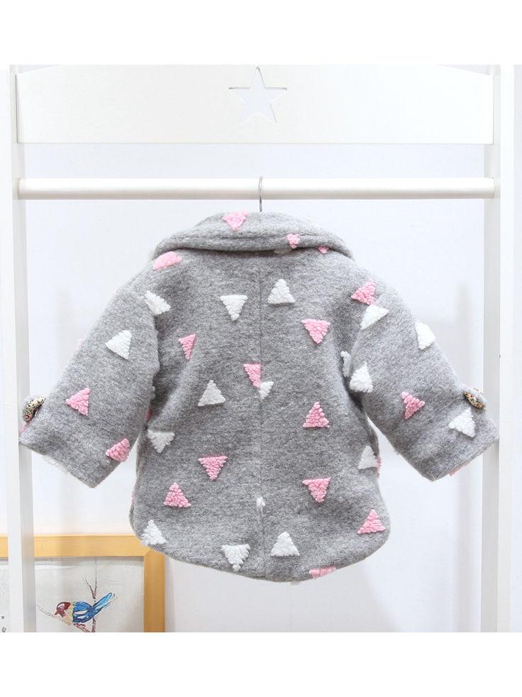 Fall- Winter Baby Little Girl Star Jacket - dianjiang-