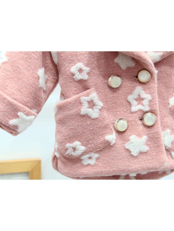 Fall- Winter Baby Little Girl Star Jacket - dianjiang-