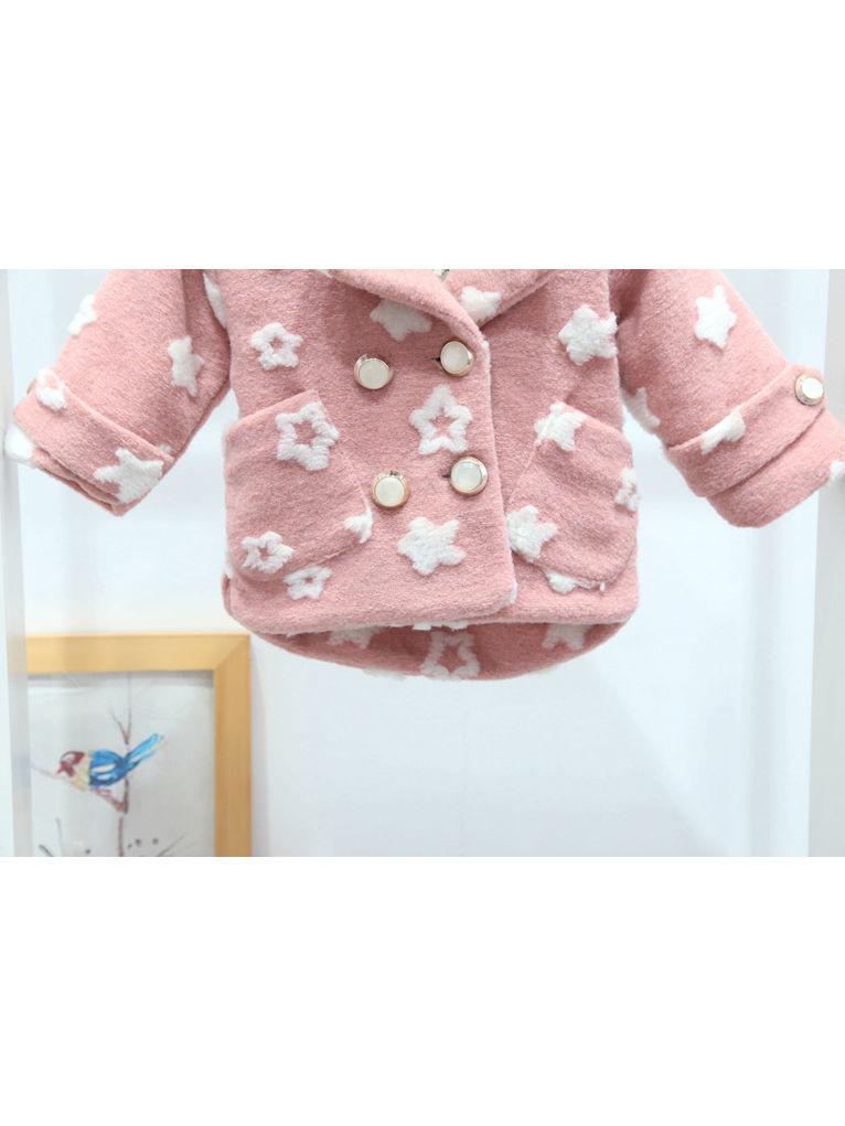 Fall- Winter Baby Little Girl Star Jacket - dianjiang-