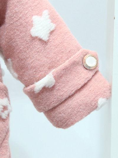Fall- Winter Baby Little Girl Star Jacket - dianjiang-
