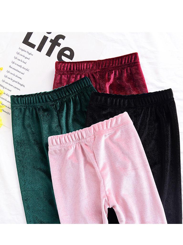 Fall Baby Toddler Girls Elastic Waist Leggings Pants - dianjiang-