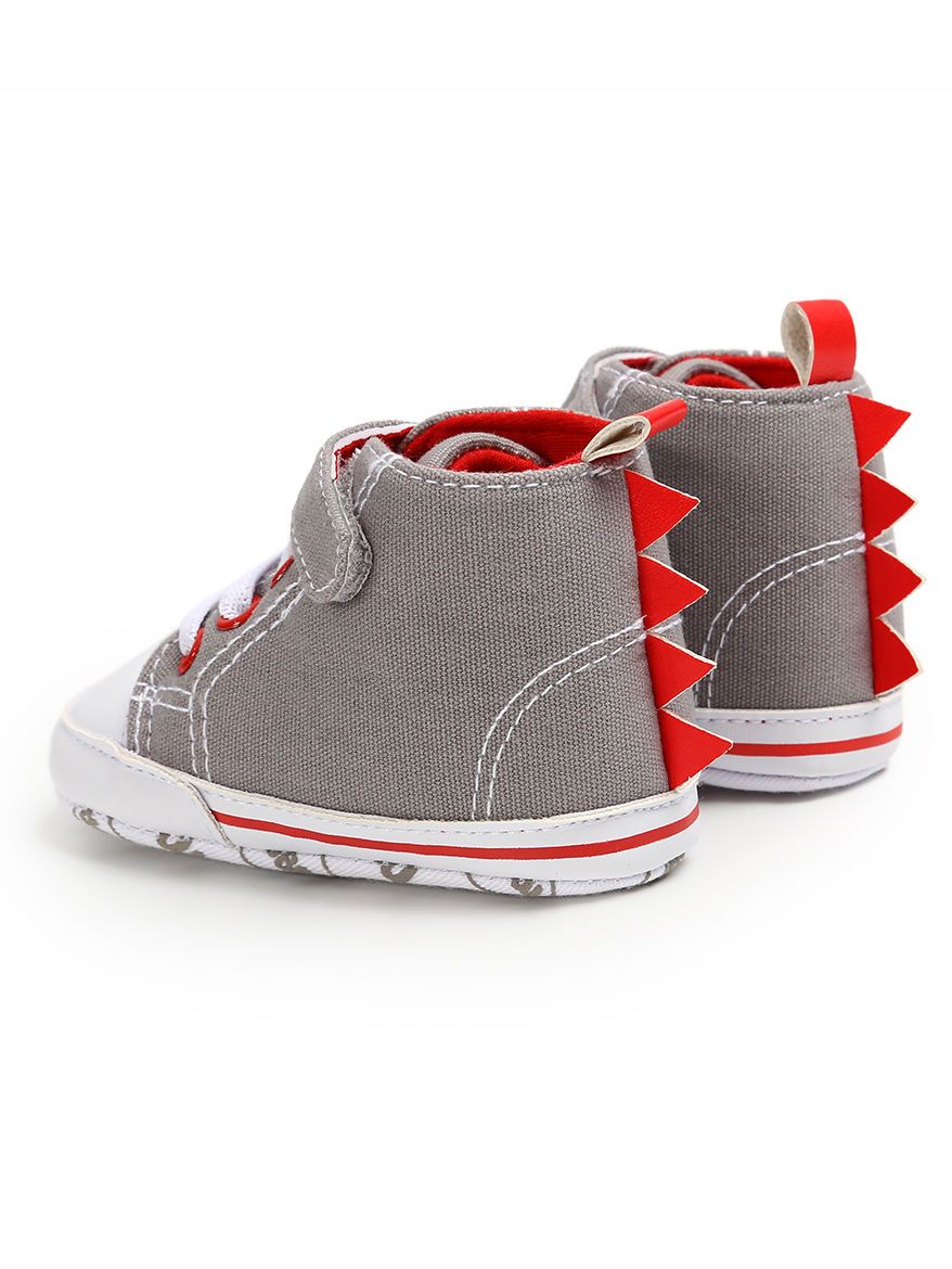 Fall Fashion Dinosaur Design Baby Boys Ankle Shoes - dianjiang-