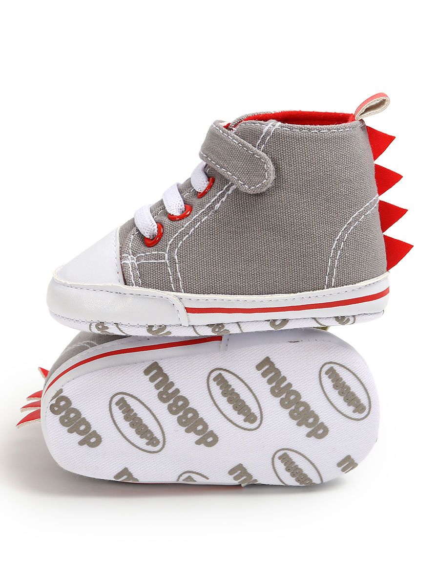Fall Fashion Dinosaur Design Baby Boys Ankle Shoes - dianjiang-