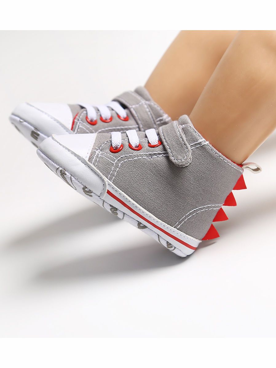 Fall Fashion Dinosaur Design Baby Boys Ankle Shoes - dianjiang-