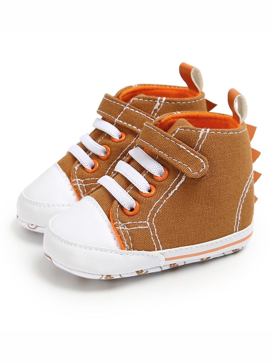 Fall Fashion Dinosaur Design Baby Boys Ankle Shoes - dianjiang-