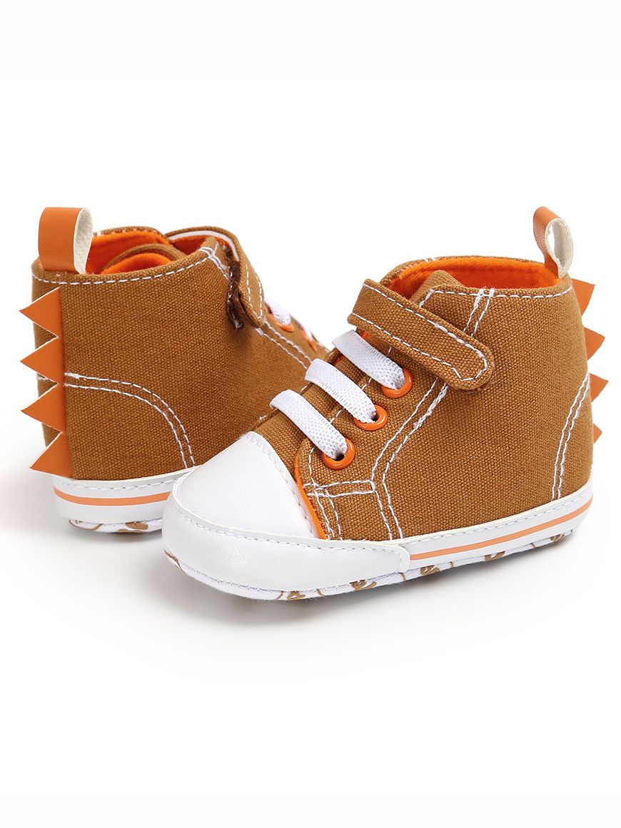 Fall Fashion Dinosaur Design Baby Boys Ankle Shoes - dianjiang-