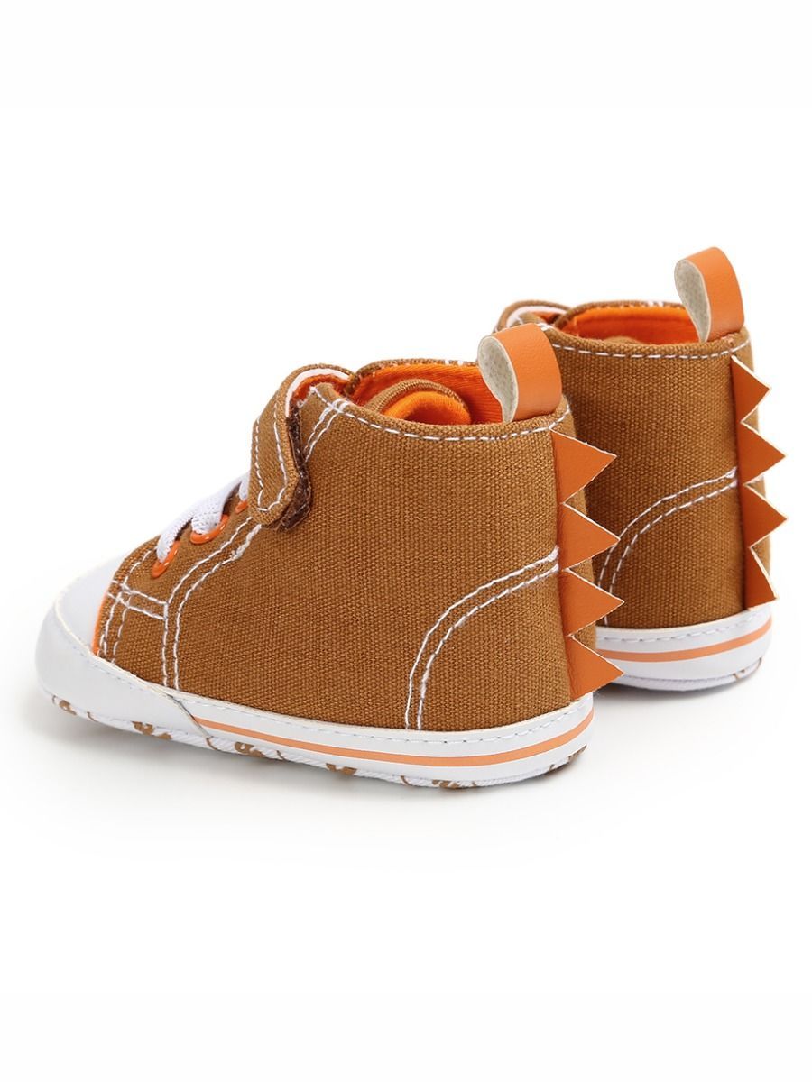 Fall Fashion Dinosaur Design Baby Boys Ankle Shoes - dianjiang-