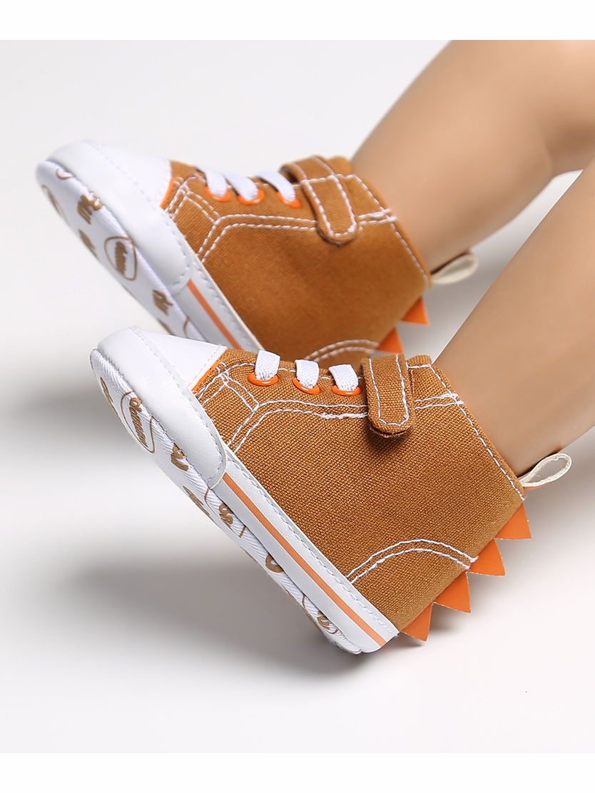 Fall Fashion Dinosaur Design Baby Boys Ankle Shoes - dianjiang-