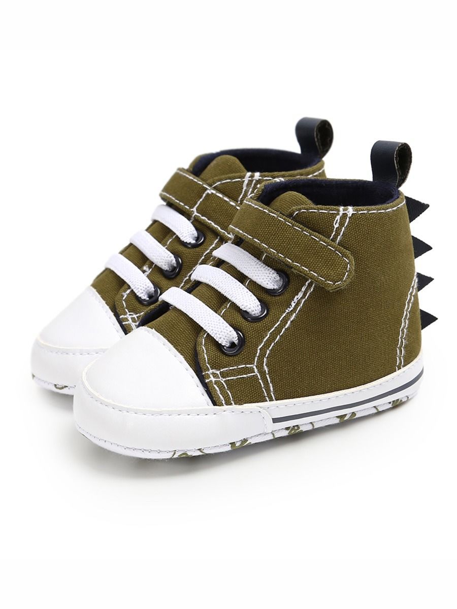 Fall Fashion Dinosaur Design Baby Boys Ankle Shoes - dianjiang-