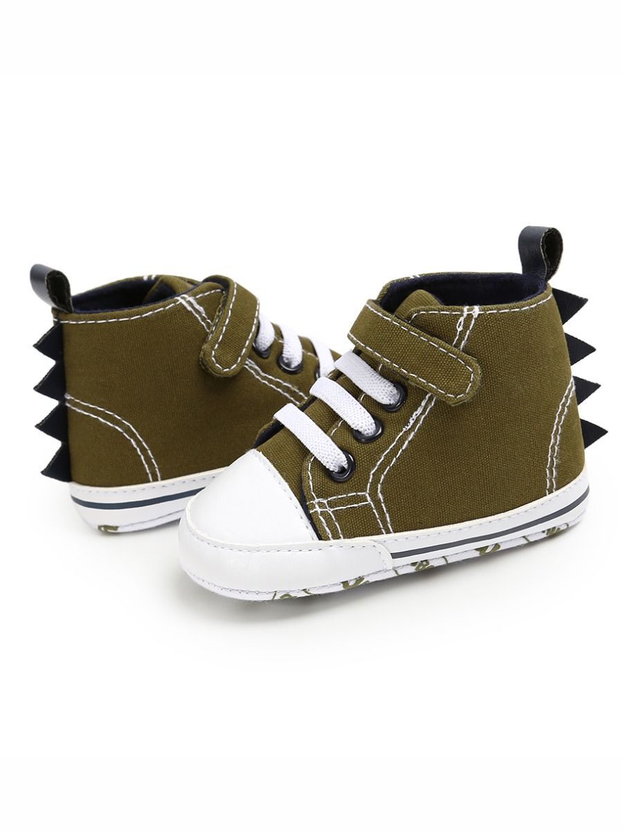 Fall Fashion Dinosaur Design Baby Boys Ankle Shoes - dianjiang-