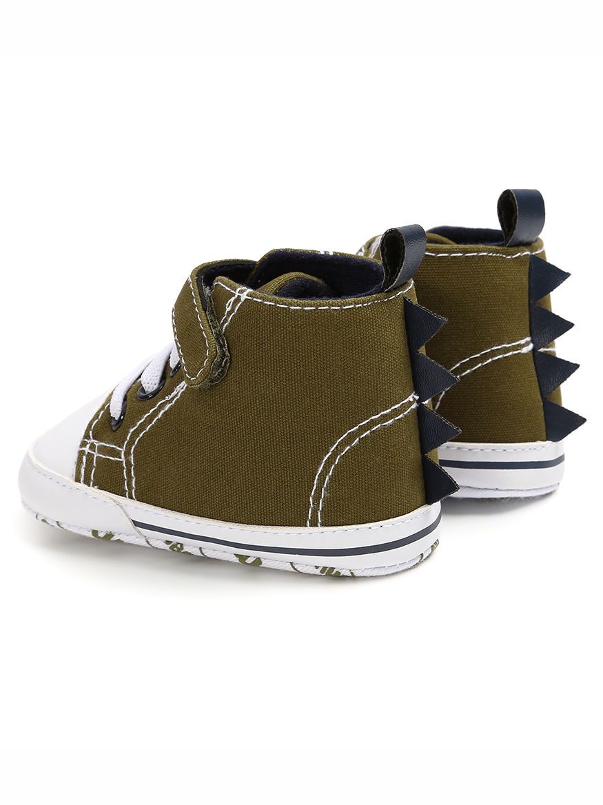 Fall Fashion Dinosaur Design Baby Boys Ankle Shoes - dianjiang-