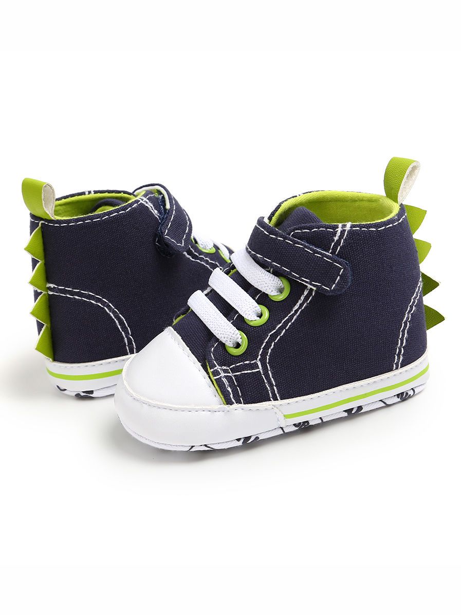 Fall Fashion Dinosaur Design Baby Boys Ankle Shoes - dianjiang-