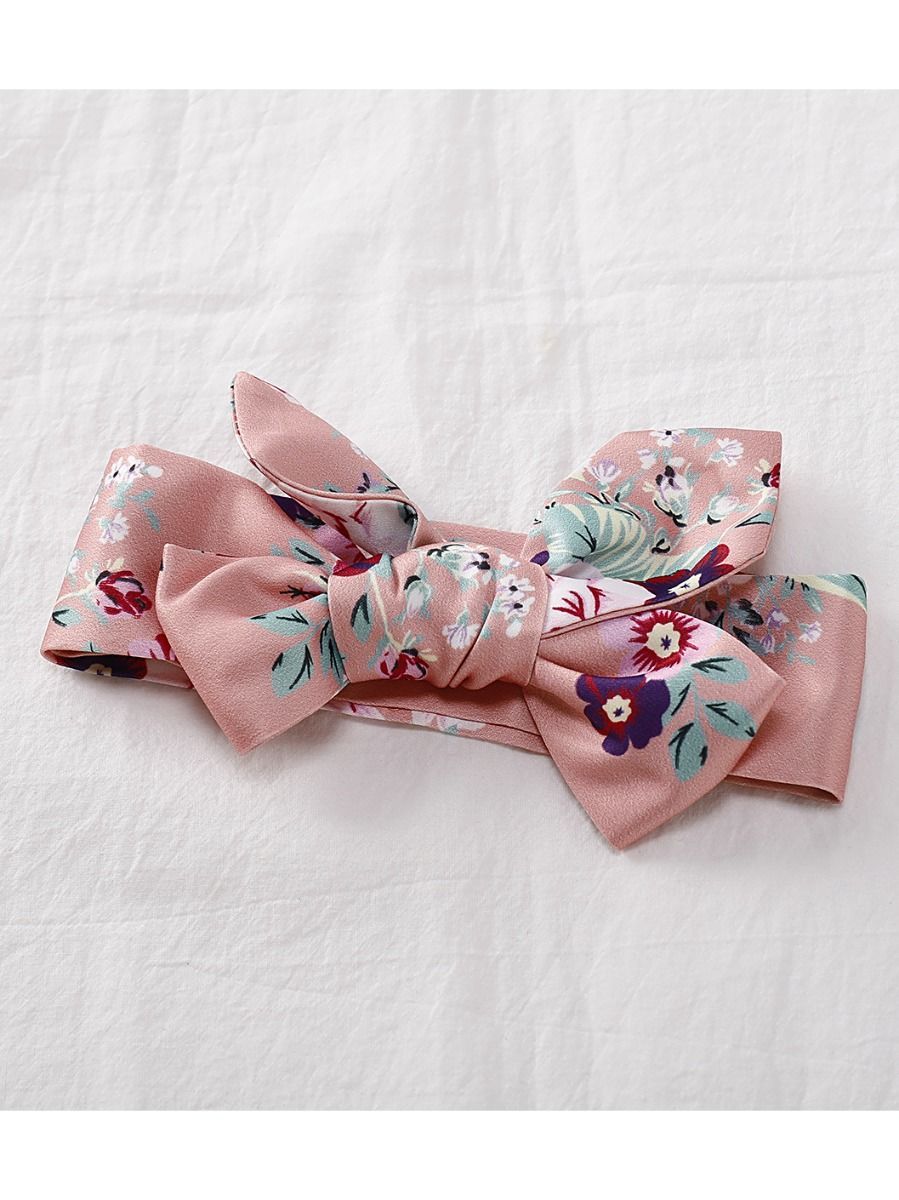 Fall 3-Piece Set Baby Girl Ruffled Sleeve Ribbed Romper and Pants and Headband - dianjiang-