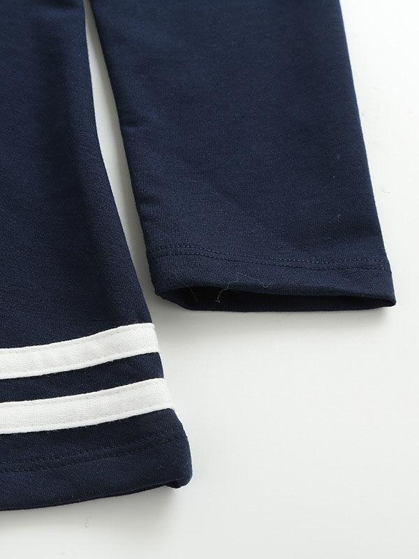 Fall School Girl Ruffled Sleeve Dress - dianjiang-