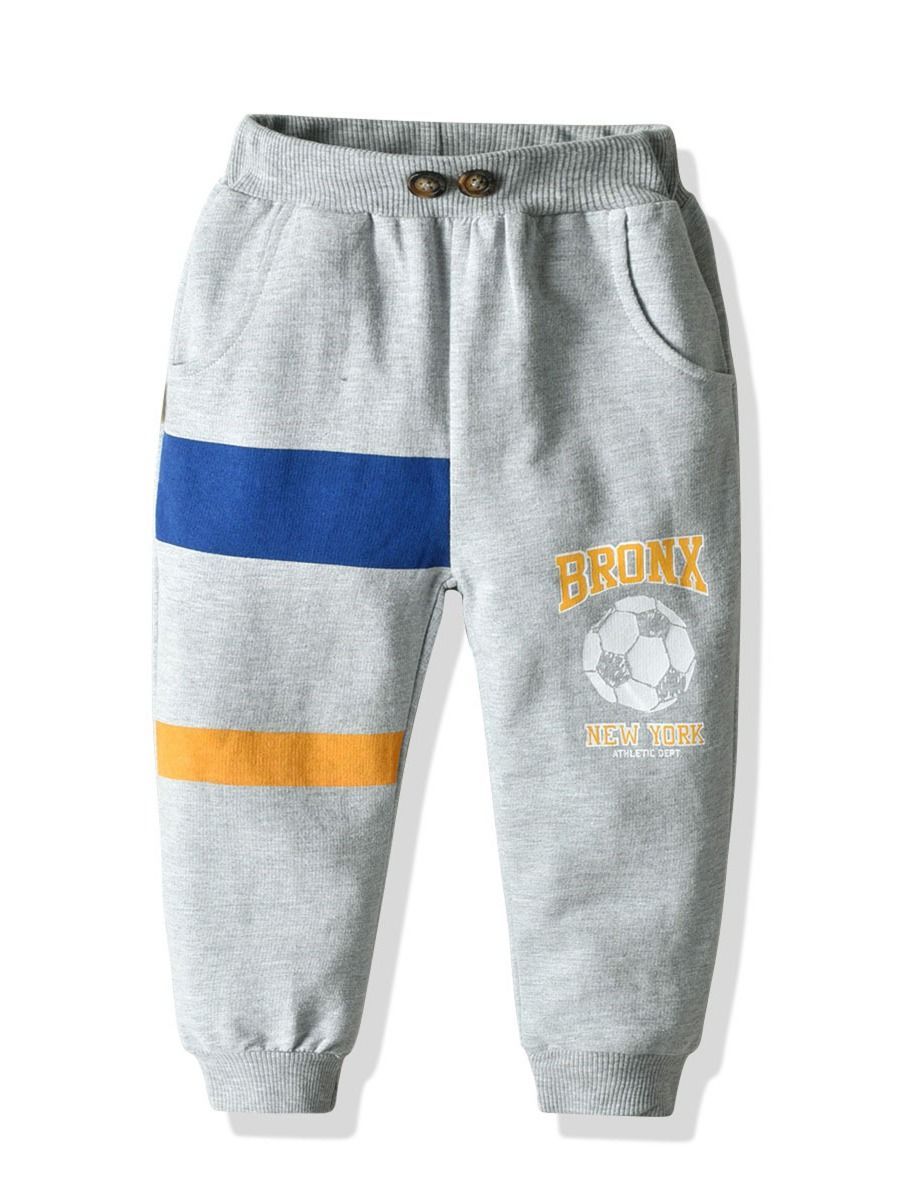 Fall Toddler Little Boy Cartoon Printed Causal Pants - dianjiang-