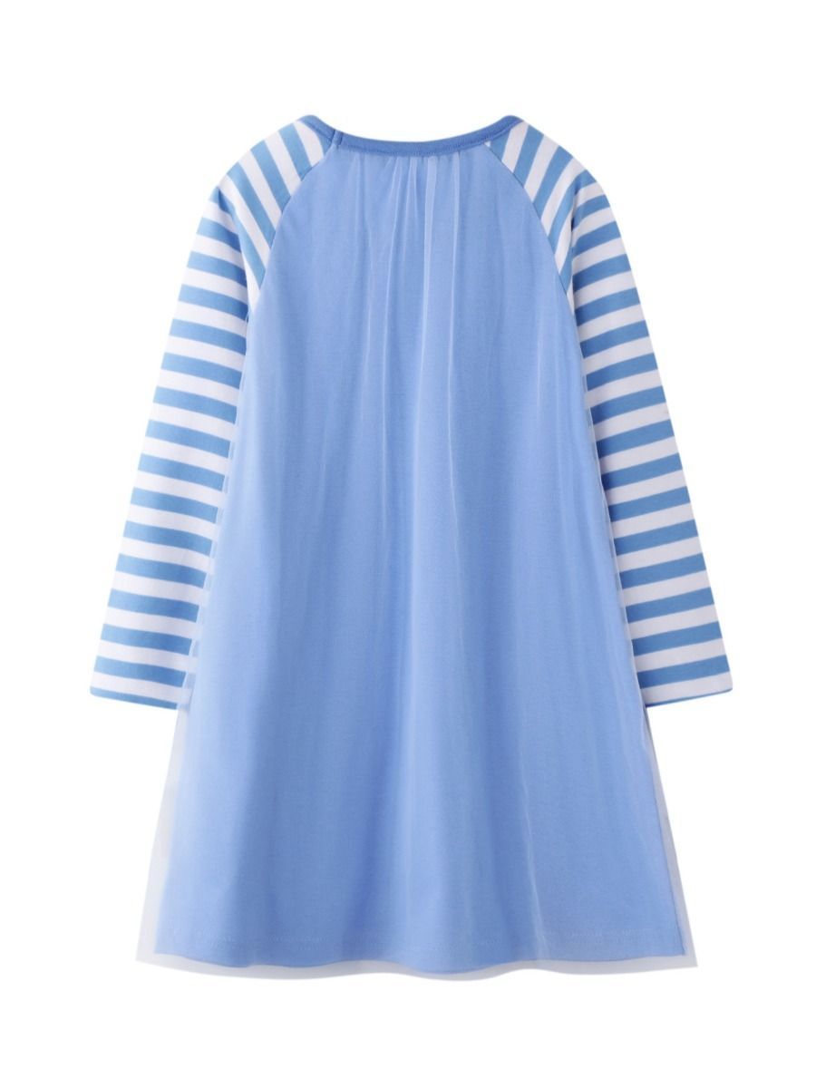 Snowman Christmas Tree Toddler Girl Shift Dress - dianjiang-