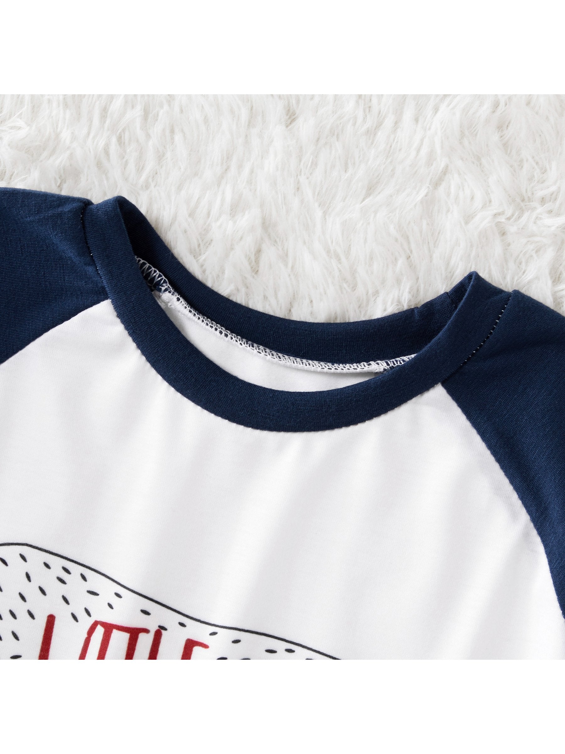 Family Matching 2-Piece Outfits Bear Checked Pajamas - dianjiang-