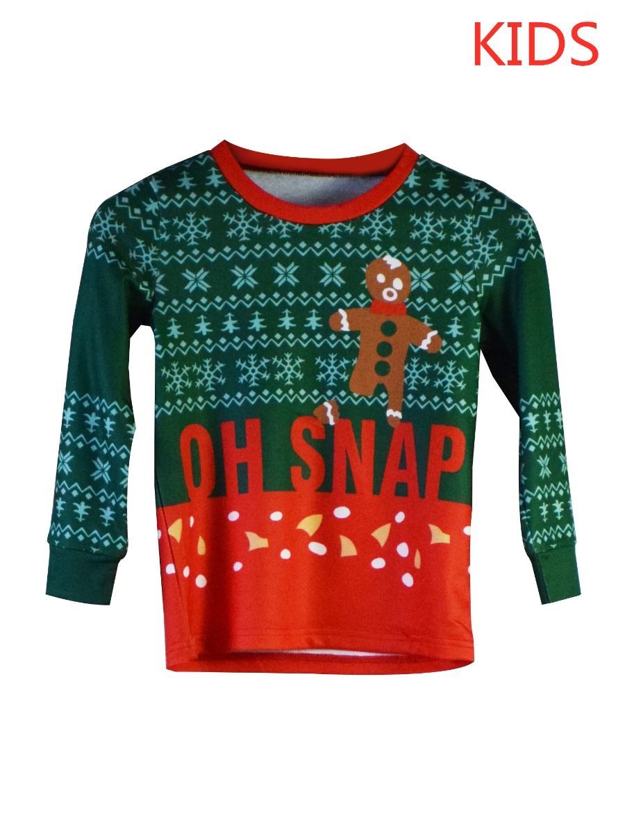Family Matching XMAS Theme Long-sleeved Tee - dianjiang-