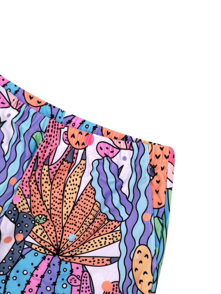 Family Outfit Cactus Pattern One Piece Swimwear Bikini - dianjiang-