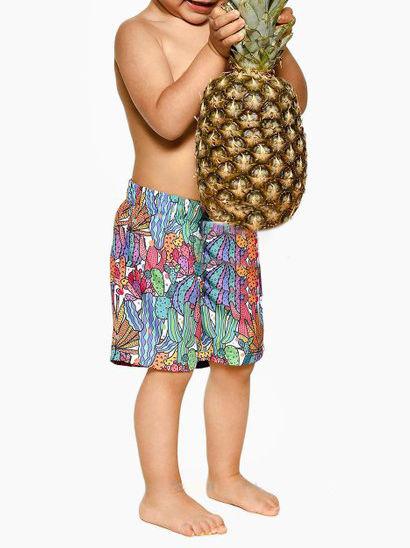 Family Outfit Cactus Pattern One Piece Swimwear Bikini - dianjiang-