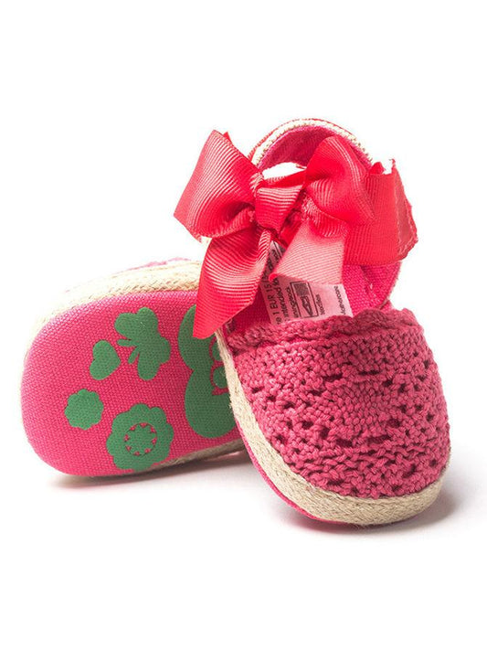 Fashion Baby Girl Bow Crochet Pre Walking Sandal - dianjiang-