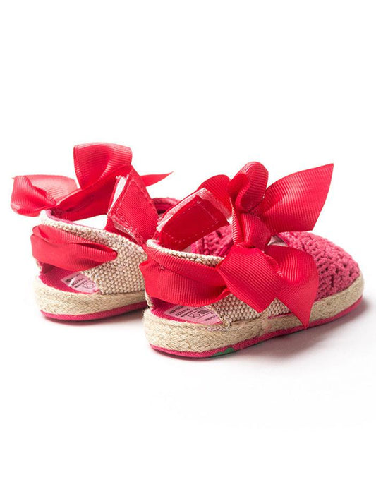 Fashion Baby Girl Bow Crochet Pre Walking Sandal - dianjiang-