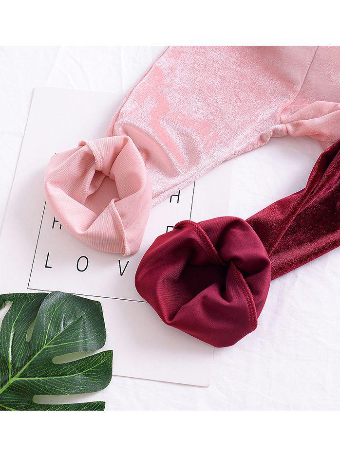 Fashion Baby Toddler Girls Elastic Waist Bell Bottom Pants - dianjiang-